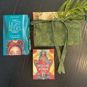 ✨ The Light Seer's Tarot and *Medicine Woman Oracle Set (*pocket deck)